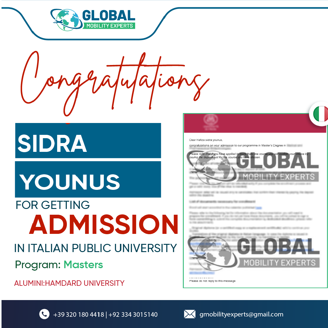 Admission Sidra-Younus